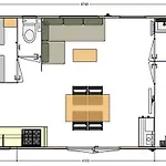 مكان تخييم Mobil Avec Terrasse Pour 6 Personnes, 2 - Api-1-52-1132